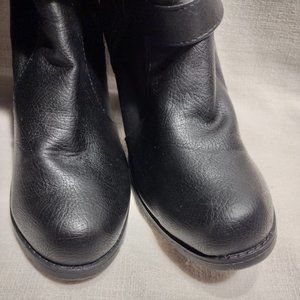 🌎 Mix No6 || 3.75" Relativity Wide-Calf Black Boots